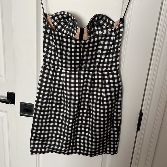 Daniele Carlotta silk strapless corset mini dress - Picture 3 of 4